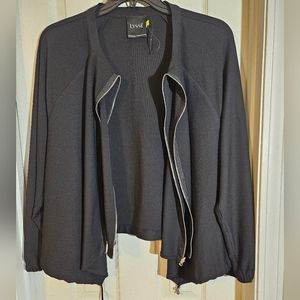 Black Lysse` Women's Jacket sz 2x